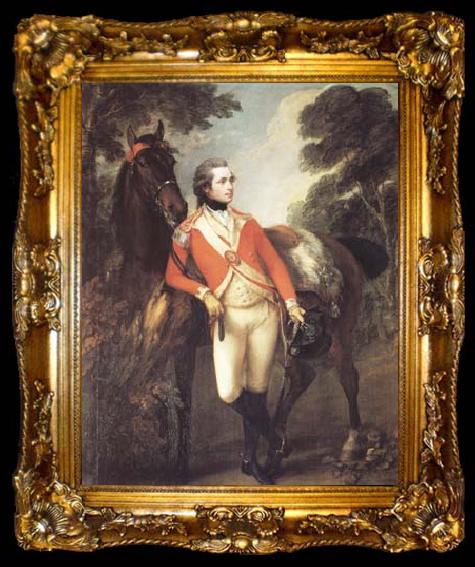 framed  Thomas Gainsborough John Hayes St Leger (mk25), ta009-2